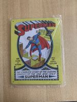 Superman Blechschild DC Comics Comic Cover Schild 3D-Prägung