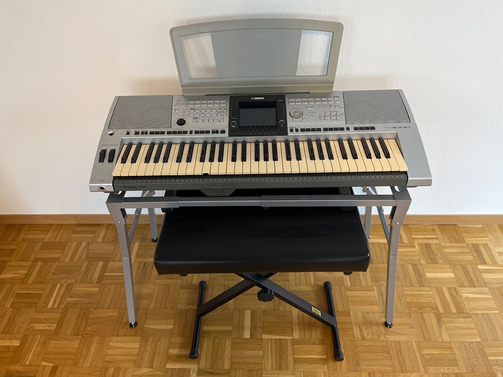Keyboard Yamaha PSR 3000 mit Zubehör (Gebraucht) in Luzern für CHF 80 ...