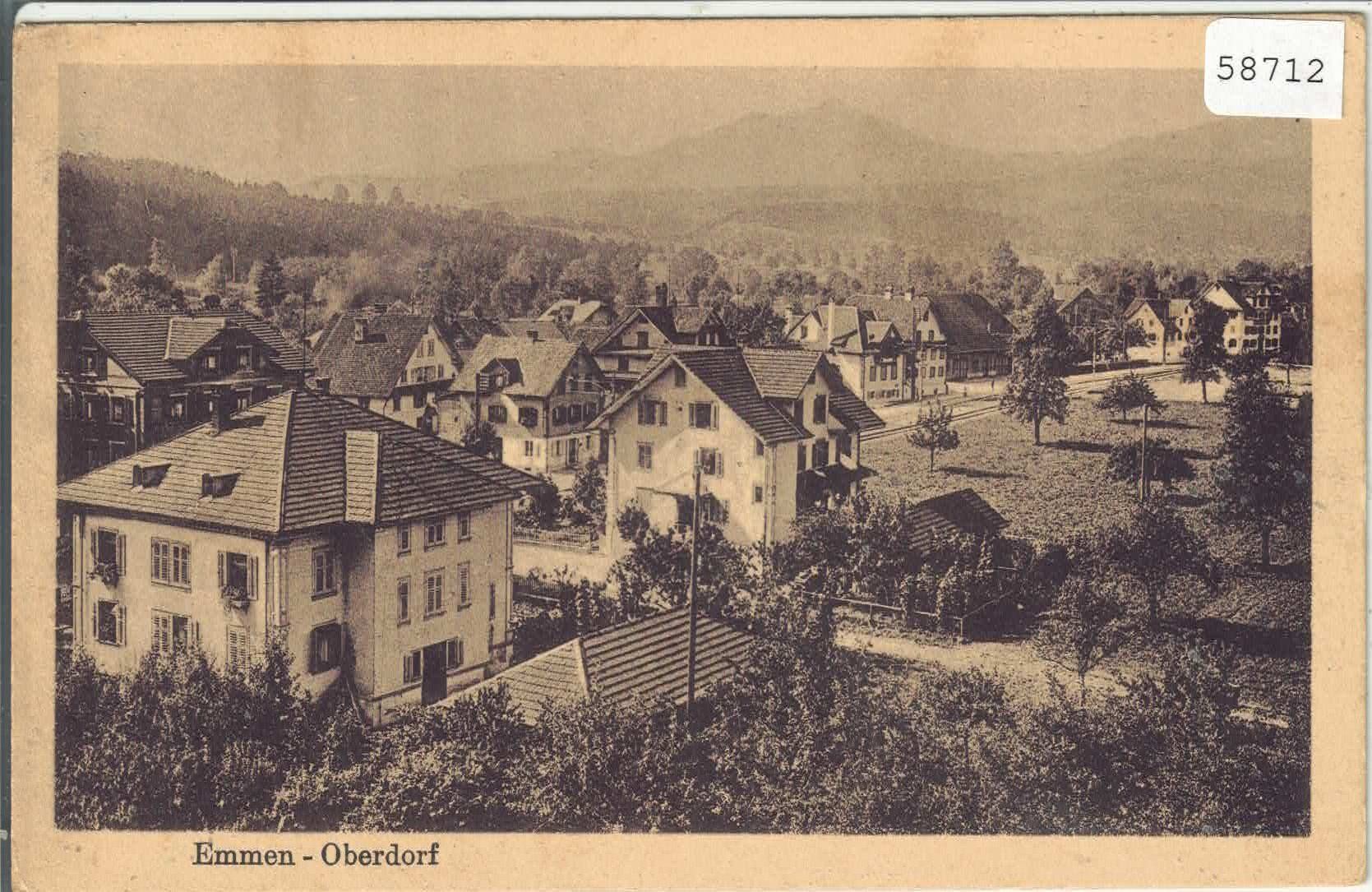 Ansichtskarten: Emmen - Oberdorf – Gebraucht aus Ettingen von Kartenplanet