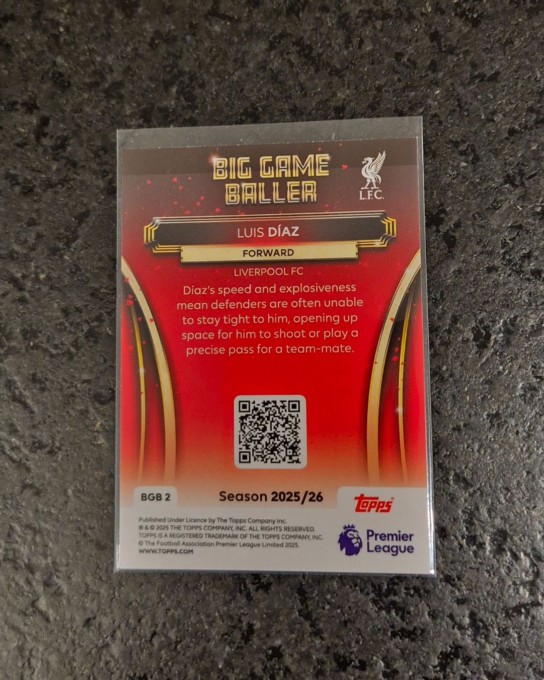 Topps Carte collezionabili: Luis Diaz - Liverpool - Topps – Nuovo (secondo la descrizione) da Burg AG venduto da Danoe 1