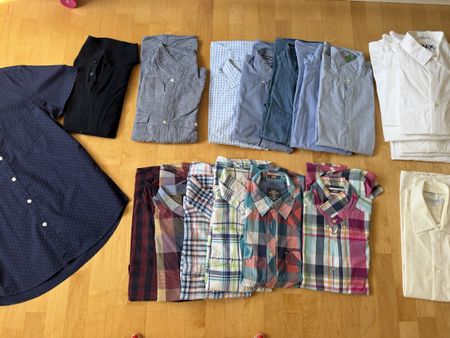 Herren Hemden L / M
