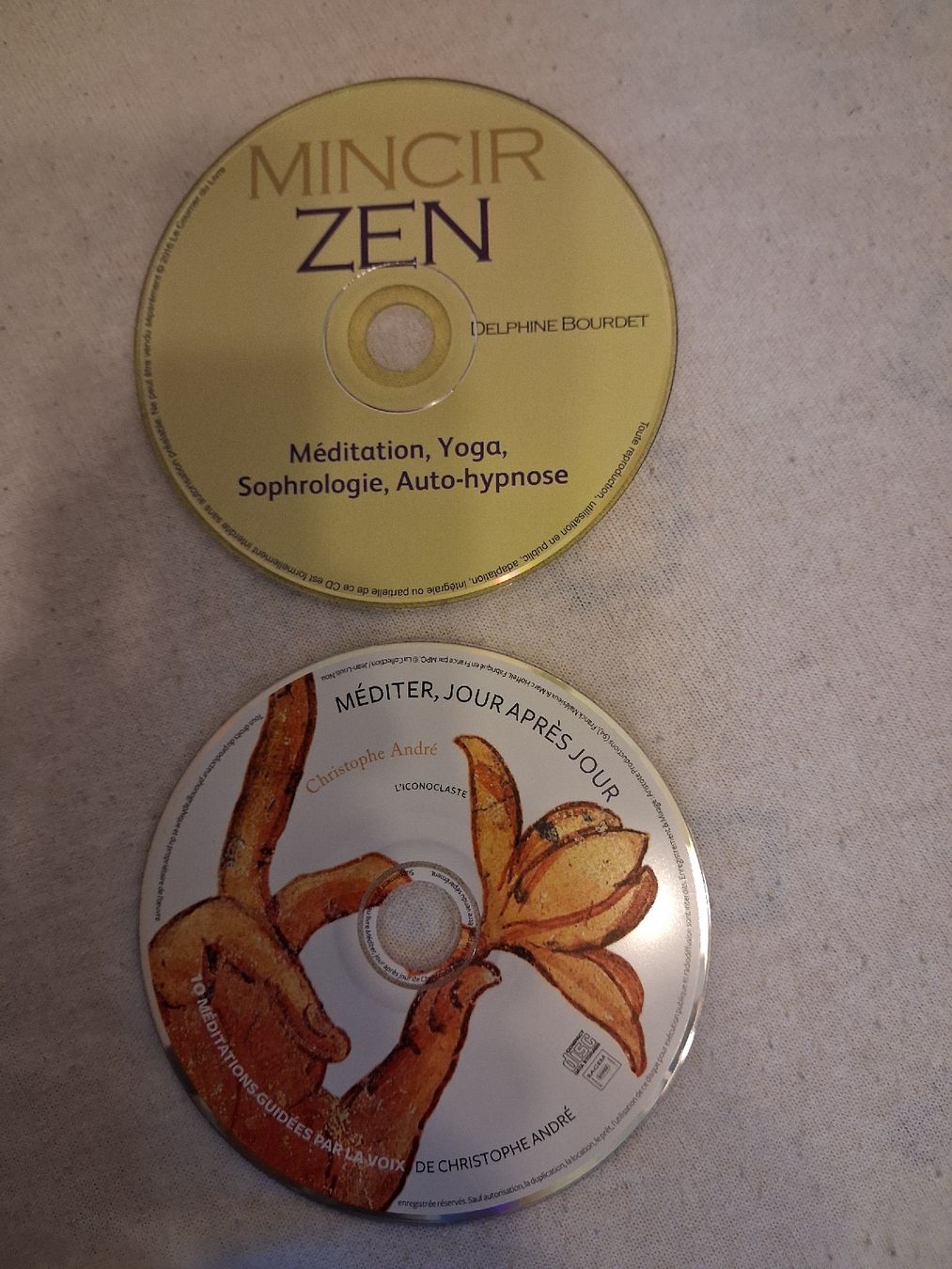 Bücher: livre Mincir zen + 2 CD – Gebraucht aus Lausanne von Jdelta 2