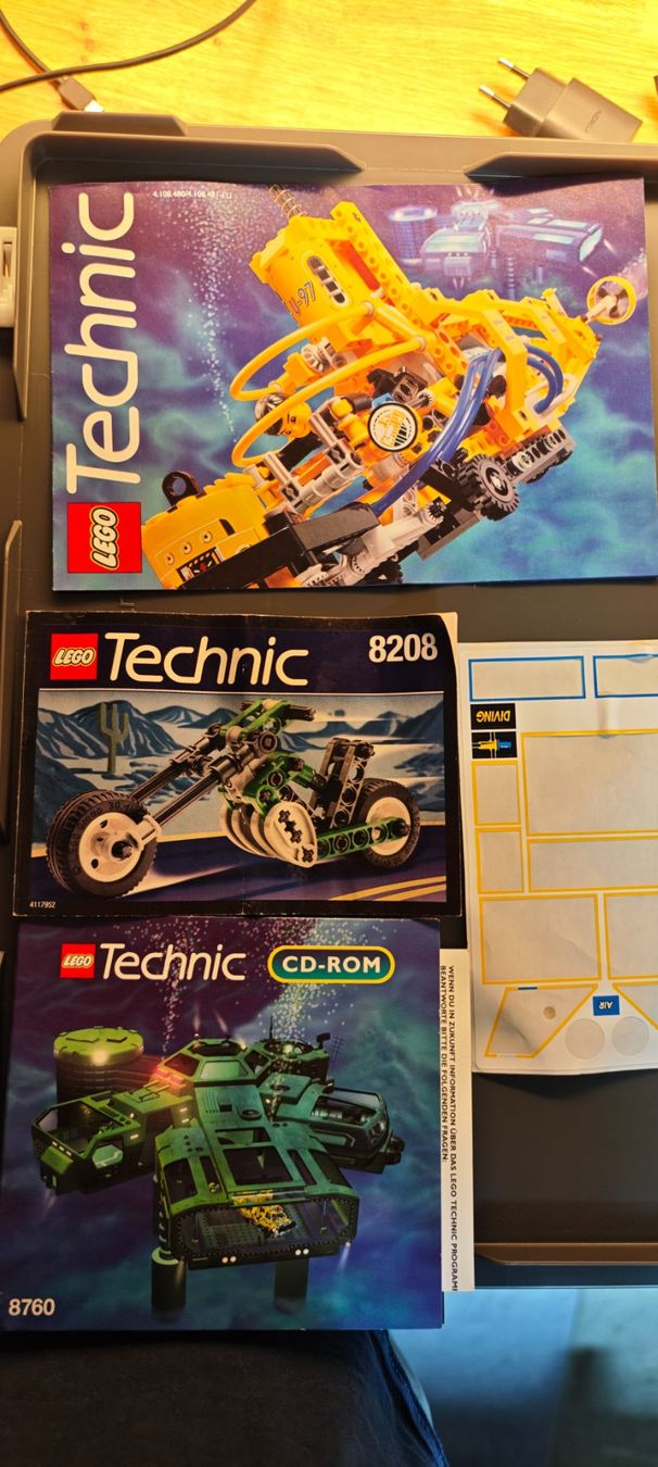 Lego Kit di costruzioni: LEGO Technic Set 8760 – Aquanauts mit CD – Usato da Rieden SG venduto da wer_yqc2