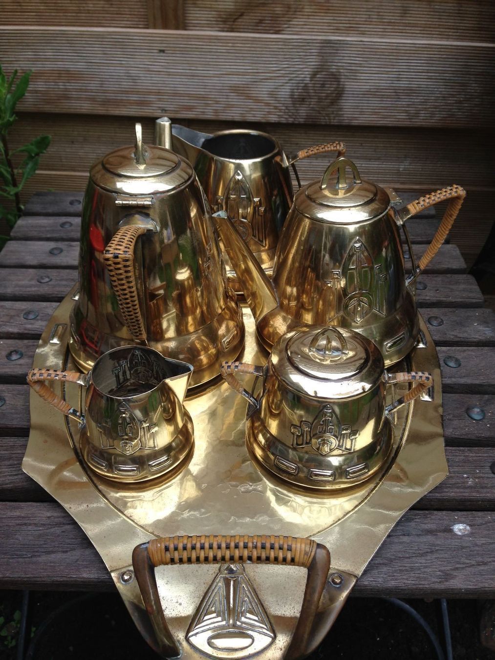 Set di piatti: MARROKANISCHES -TEE/KAFFEE-SERVICE – Usato da Forch venduto da ESELSTEIN 2