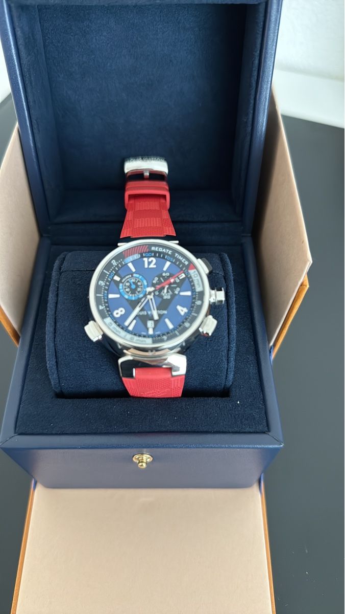 Louis Vuitton Orologi: Louis Vuitton Uhr Regate Timer neuwertig – Usato da Menziken venduto da Menziken2017
