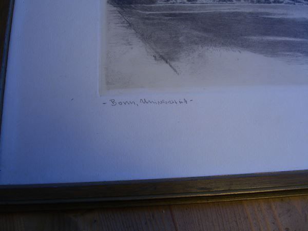 Foto & Immagini: Original Radierung d.Uni Bonn /C.J.Bauer – Usato da Winterthur venduto da Gaia 5