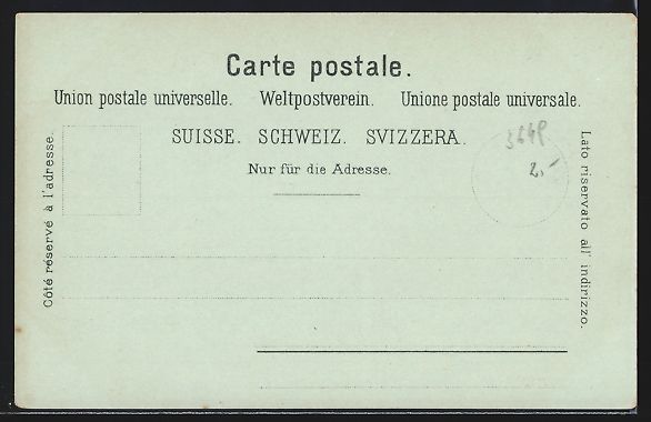 Ansichtskarten: Mondschein-AK Basel, Ortsansicht mit dre – Gebraucht aus Berlin von bartko-reher 1
