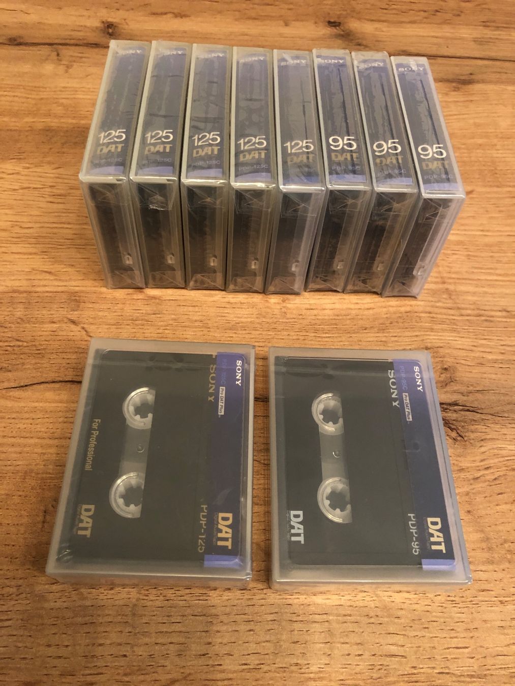 Musicassette: DAT-Kassetten Sony PDP-95c/125c – Nuovo e nell'imballaggio originale da Münchenstein venduto da Lexa-70 1