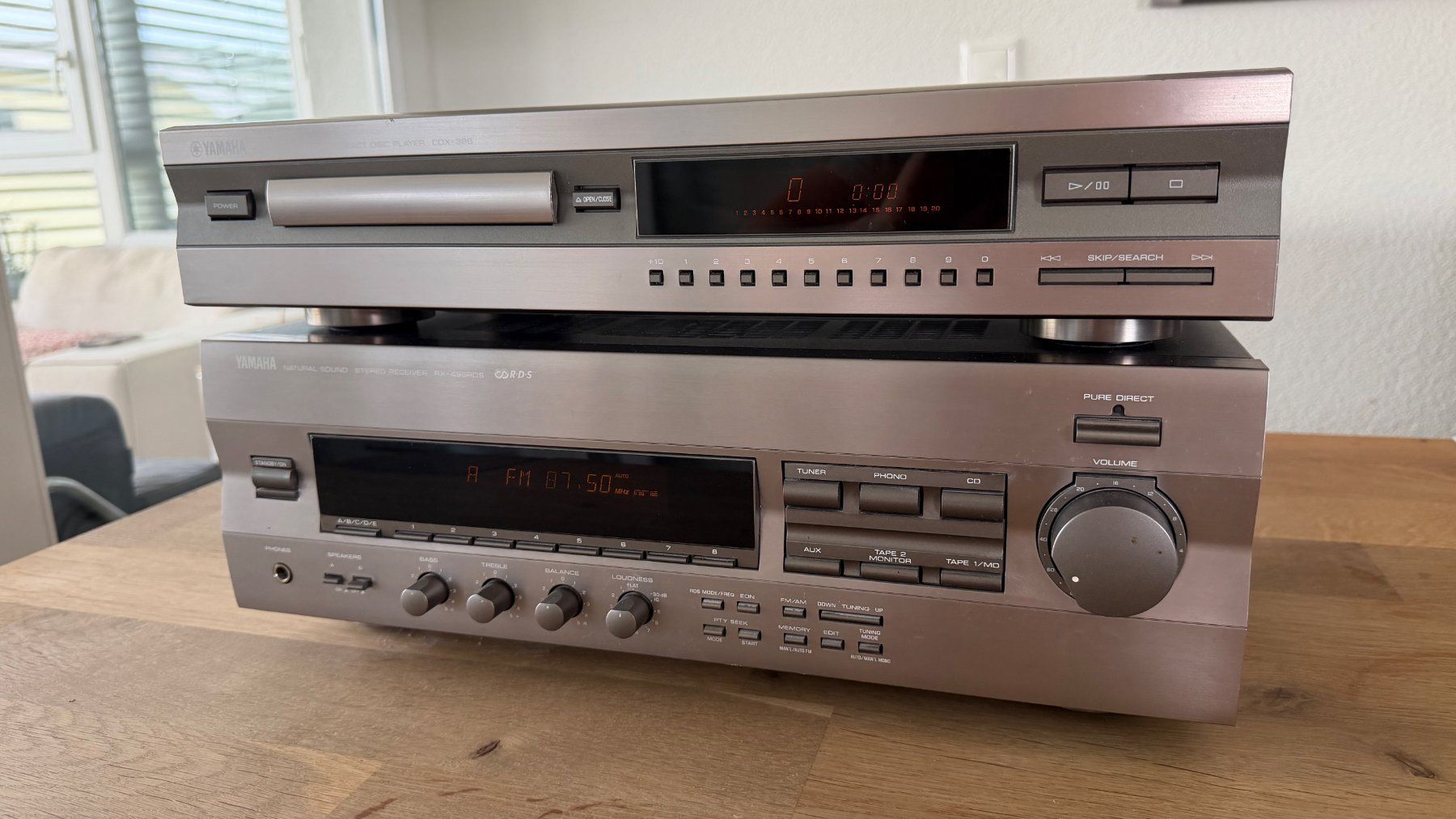 Yamaha Récepteurs: Yamaha Receiver RX-496 RDS & CD-Player CDX-396 – D'occasion à Nänikon par marcusg70 8