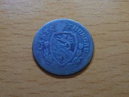 Thurgau: 1 Kreuzer 1808