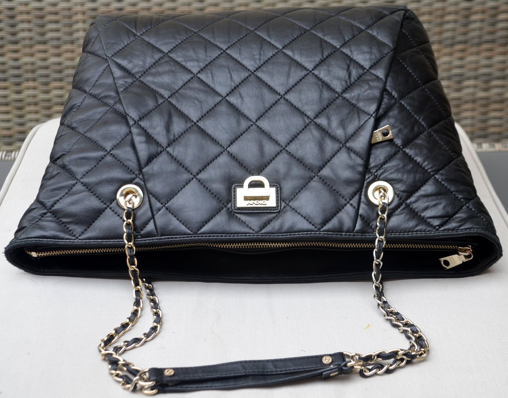 DKNY Borse da donna: Tasche DKNY Quilted sac Leder / cuir – Usato da Collonges venduto da arashee 2