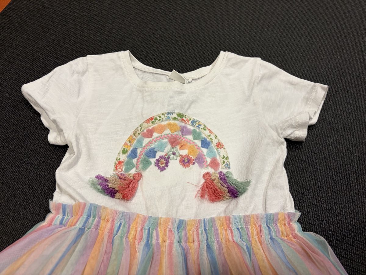 Next Vestiti & Gonne: Next Kleid, Regenbogen Tüllrock, Grösse 98 – Usato da Pratteln venduto da Daily88 1