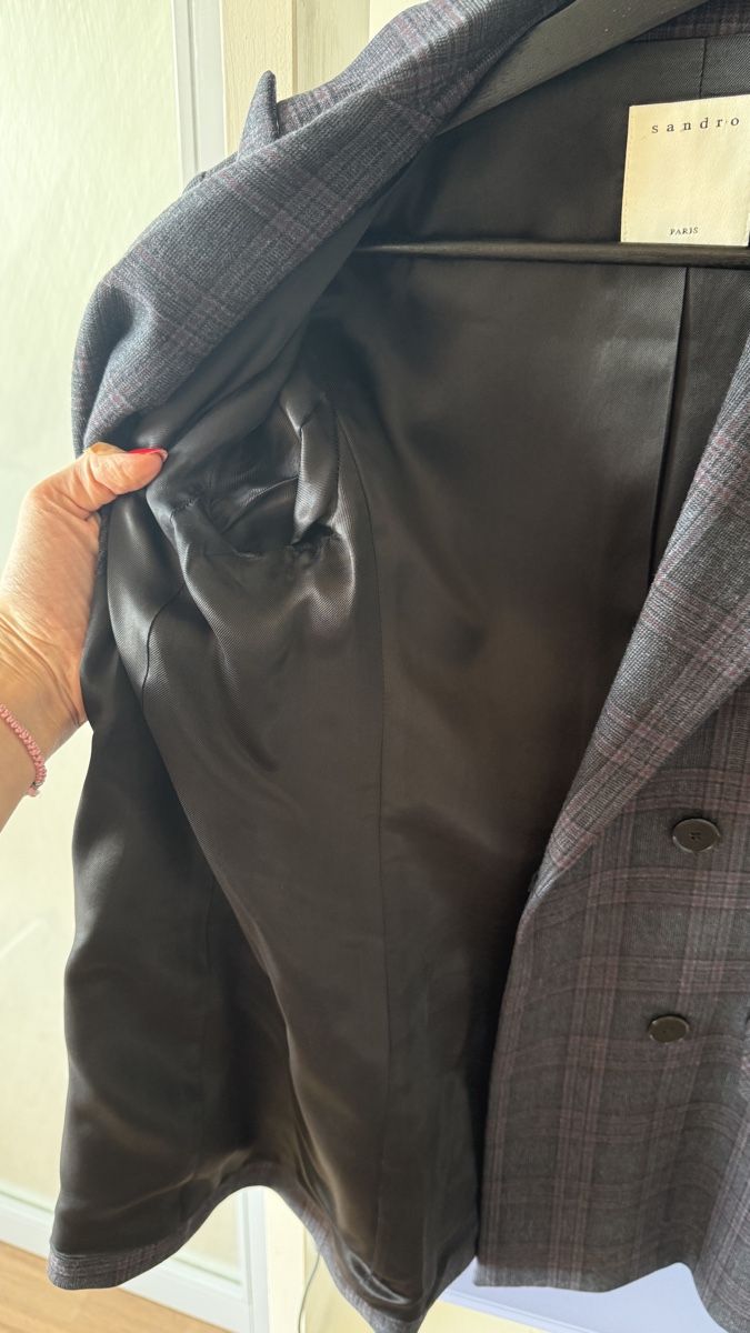 Sandro Completi & Tailleur: Sandro Women's Check Suit, Size 36 – Usato da zug venduto da Inaar 6