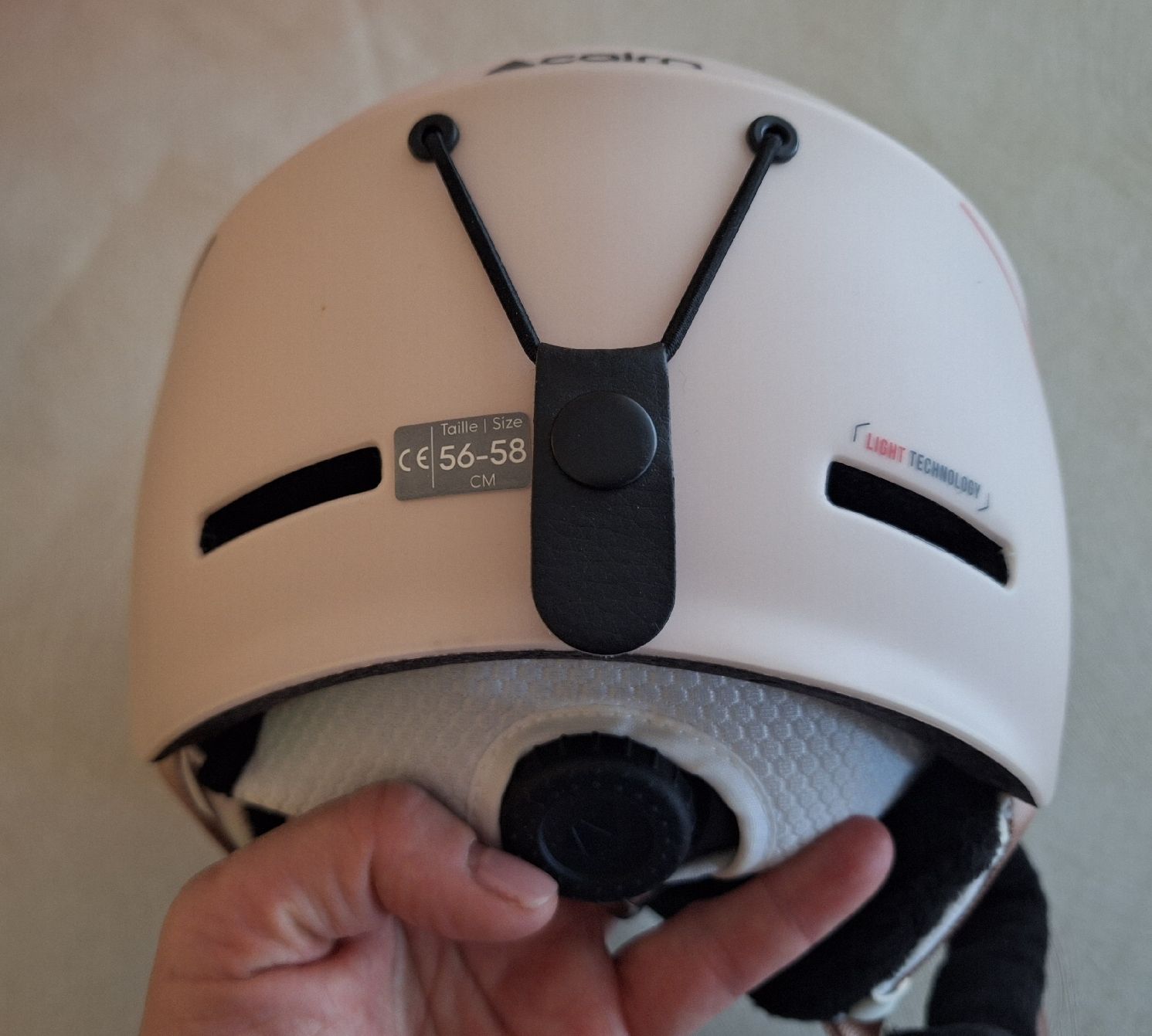 Caschi: Casque de ski Cairn Eclipse avec visière taille 56-58 cm – Usato da Fribourg venduto da Ninitica 4