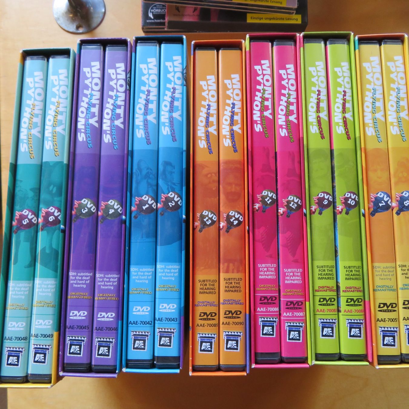 Tutti i DVDs: Komplett Monty Python's Flying Circus 7 Sets DVD – Usato da Sirnach venduto da Pepeballoni 1