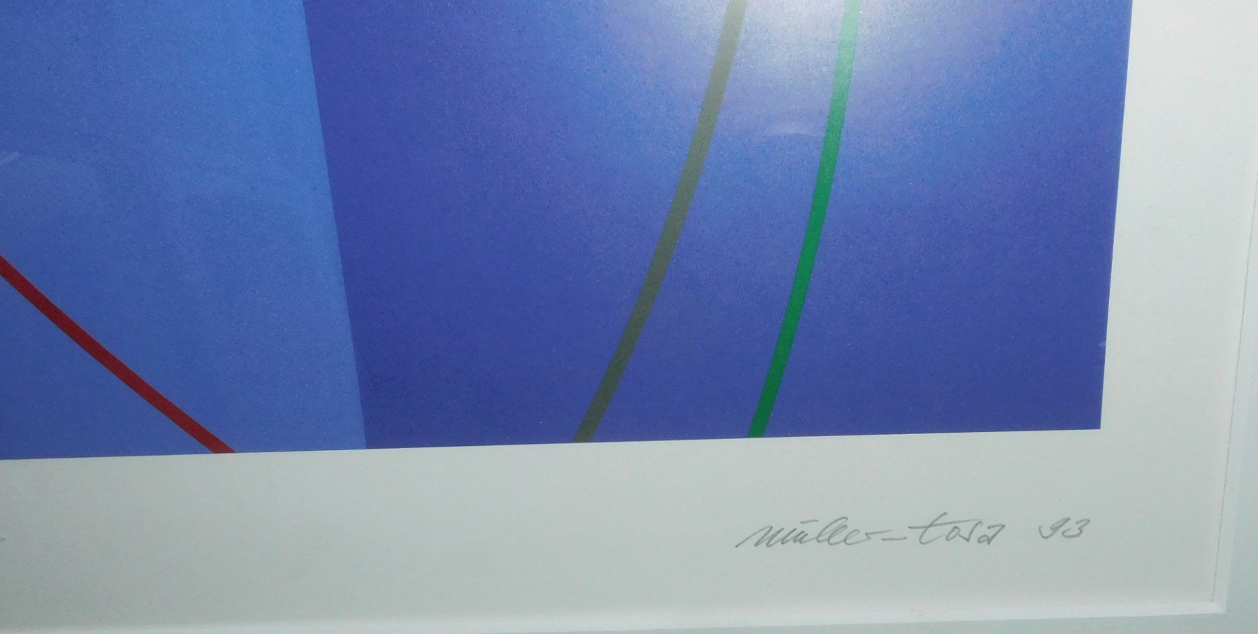 Grafica & Litografie: Sammlung Verkauf - Kunst Serigraphie v Müller - Tosa Heinz – Usato da Sursee venduto da 76 1