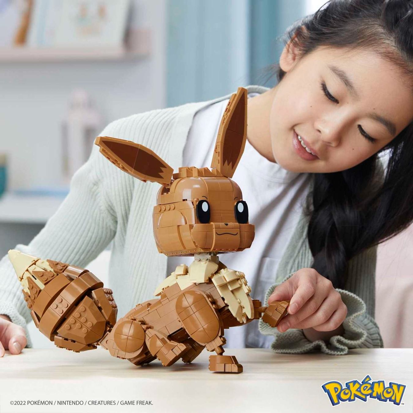Mega Kit di costruzioni: Mega Construx Pokémon Jumbo Evoli GMD34 – Nuovo e nell'imballaggio originale da Basadingen venduto da tot_59zf 2