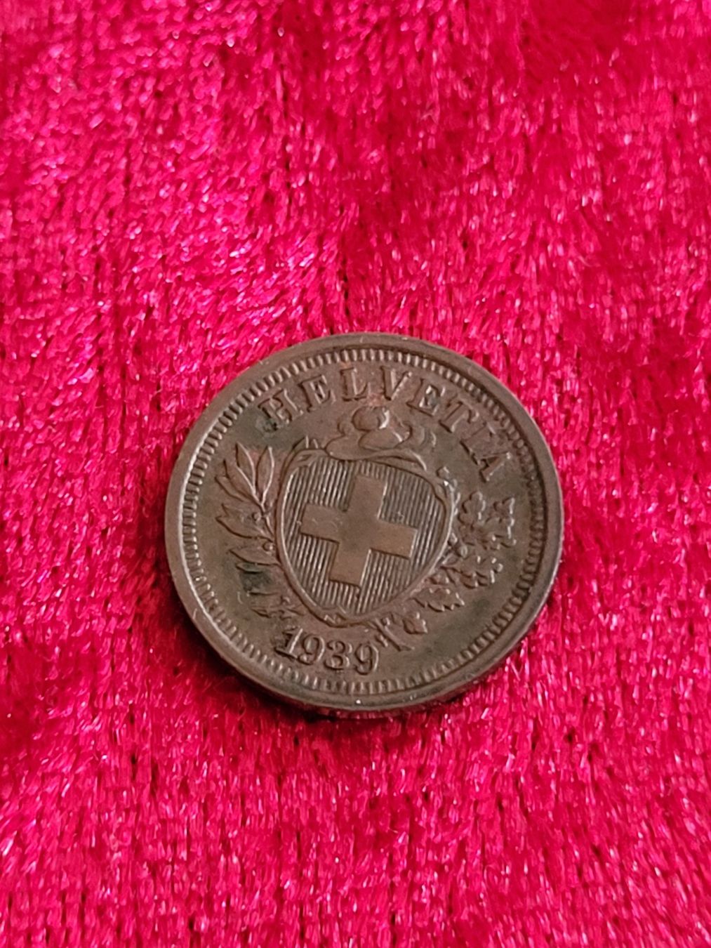 Tutti le monete: 1 Rappen 1939 sehr selten – Usato da Neuenkirch venduto da majortom30