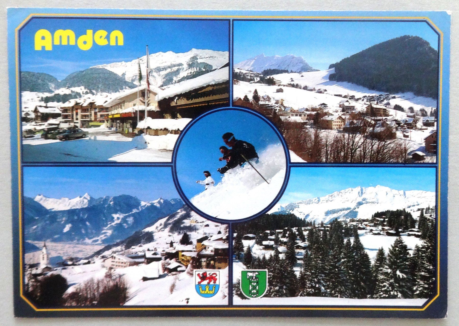 Ansichtskarten: Amden 900-1600 m – Gebraucht aus Fétigny von Billy2miny