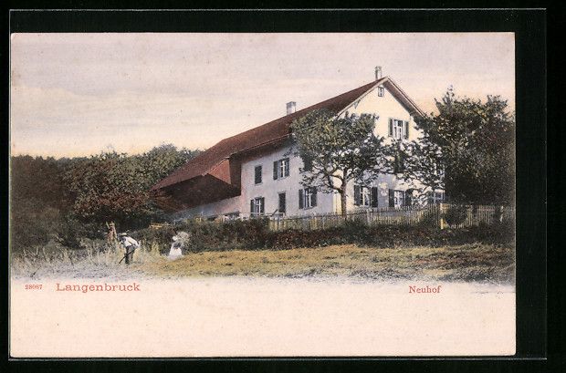 Cartes postales: AK Langenbruck, Neuhof – D'occasion à Berlin par bartko-reher