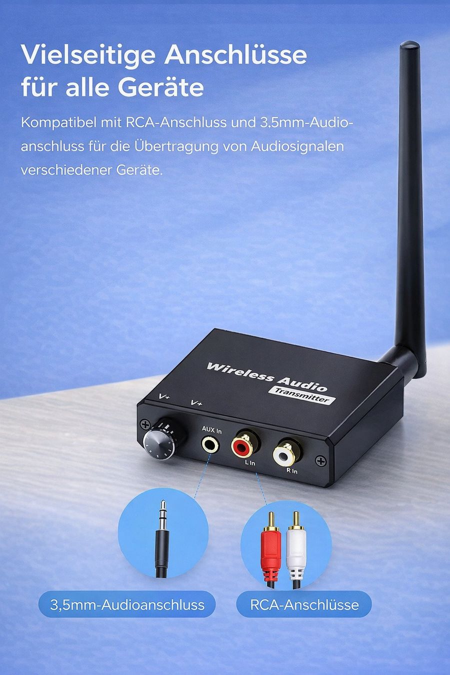 Altri accessori: 2.4G Wireless Audio Sender & Empfänger bis 50 m – Nuovo e nell'imballaggio originale da Winterthur venduto da SwissTechStore 6