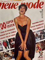 Retro-Nähzeitschriften mit Schnittmustern aktuellen Modellen