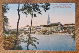 Bern, Sicht v.d.engl. Anlagen 1914, n. Herisau