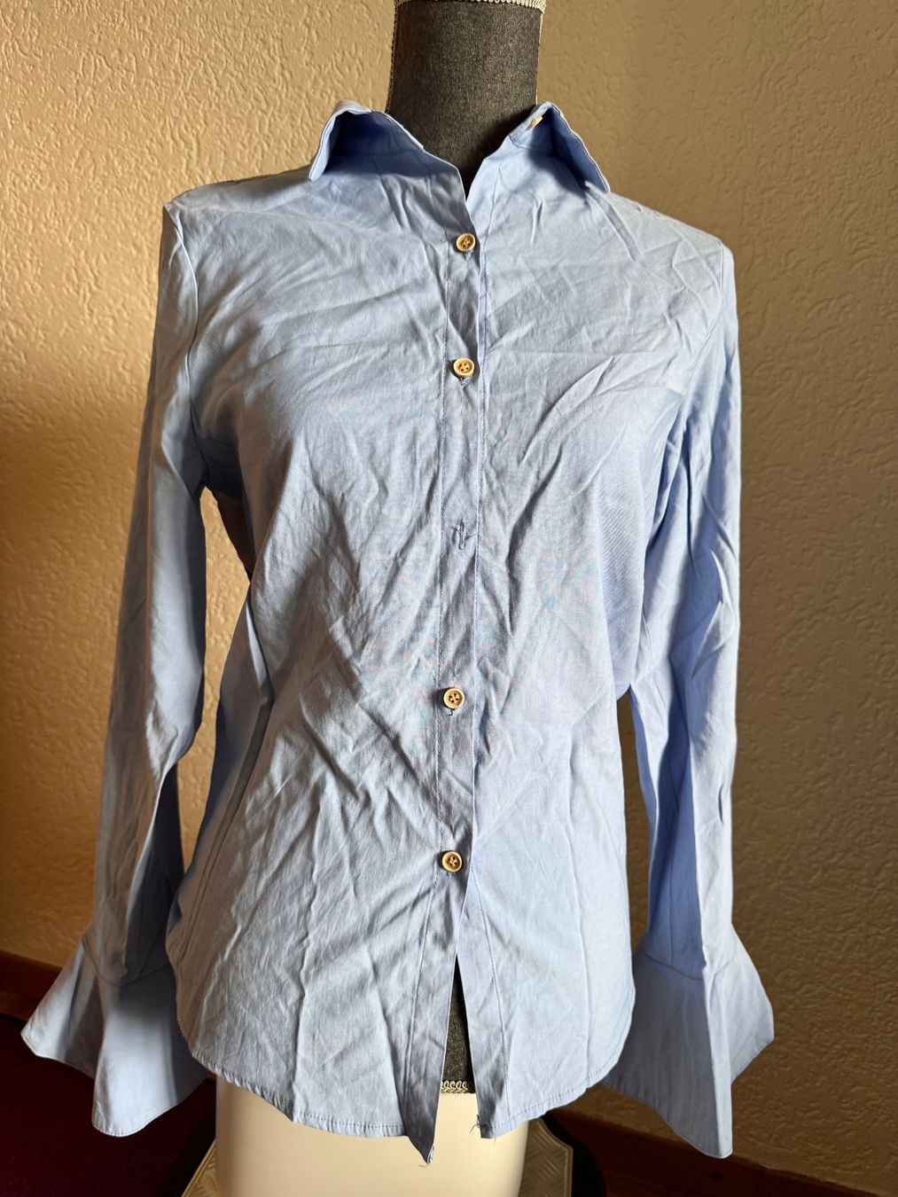 Camicette: Damen Bluse mit Blumenmuster-Einsatz Gr S neuwertig – Usato da Frenkendorf venduto da Style365 1