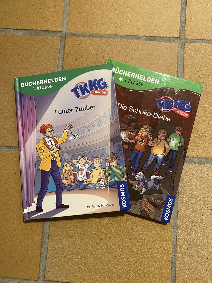 Libri: 2 TKKG-Bücher (1. Klasse) – Usato da Schaffhausen venduto da mar_hs6z
