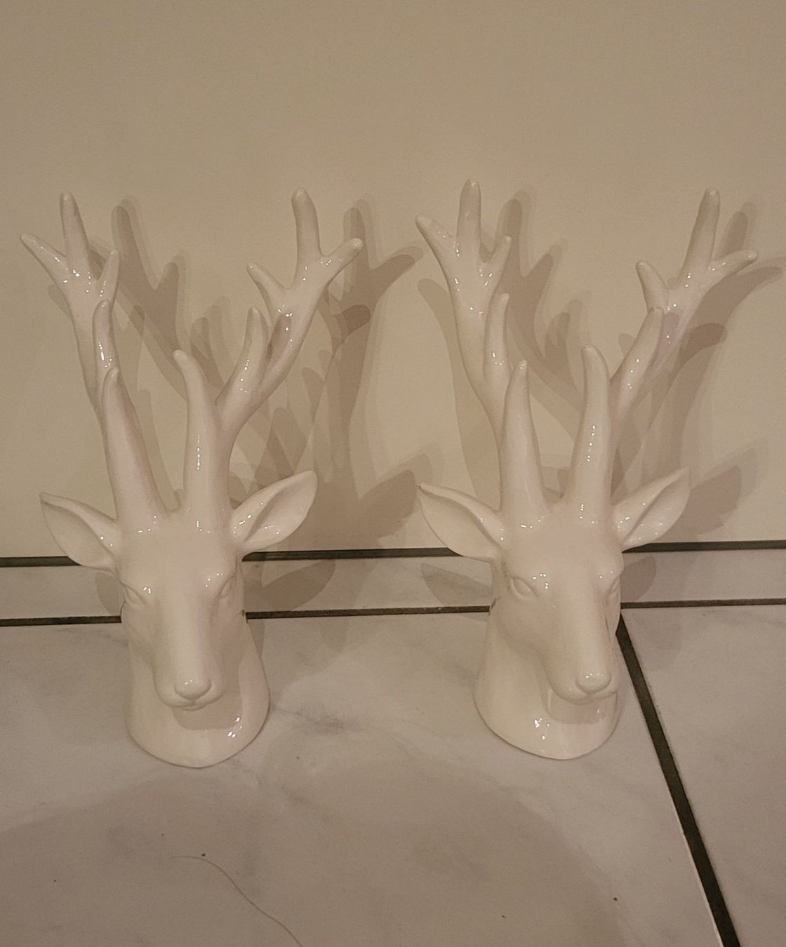 Tutte le decorazioni: Zwei Hirschköpfe weiss – Usato da Kleindöttingen venduto da Mcyaya007