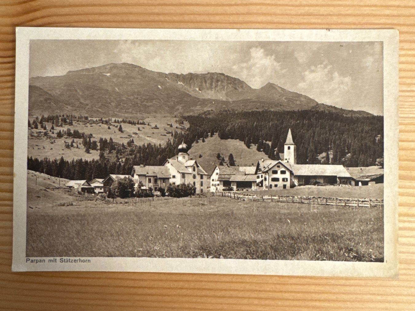 Cartoline postali: Antike Ansichtskarte, SCHWEIZ, Parpan mit Stätzerhorn – Nuovo (secondo la descrizione) da Zürich venduto da Tarafo5