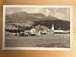 Antike Ansichtskarte, SCHWEIZ, Parpan mit Stätzerhorn
