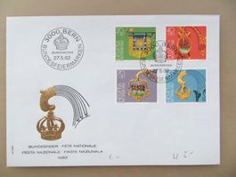Satzbrief FDC Pro Patria 1982
