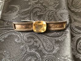 Elegante Vintage Brosche aus 835er Silber (ca. 1940er-60er)