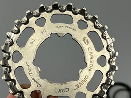 Gates Carbon Drive Centertrack Riemenscheibe CDX 24T 1612
