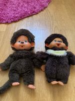 Monchhichi Affen Figuren Stofftier zwei Stueck guter Zustand