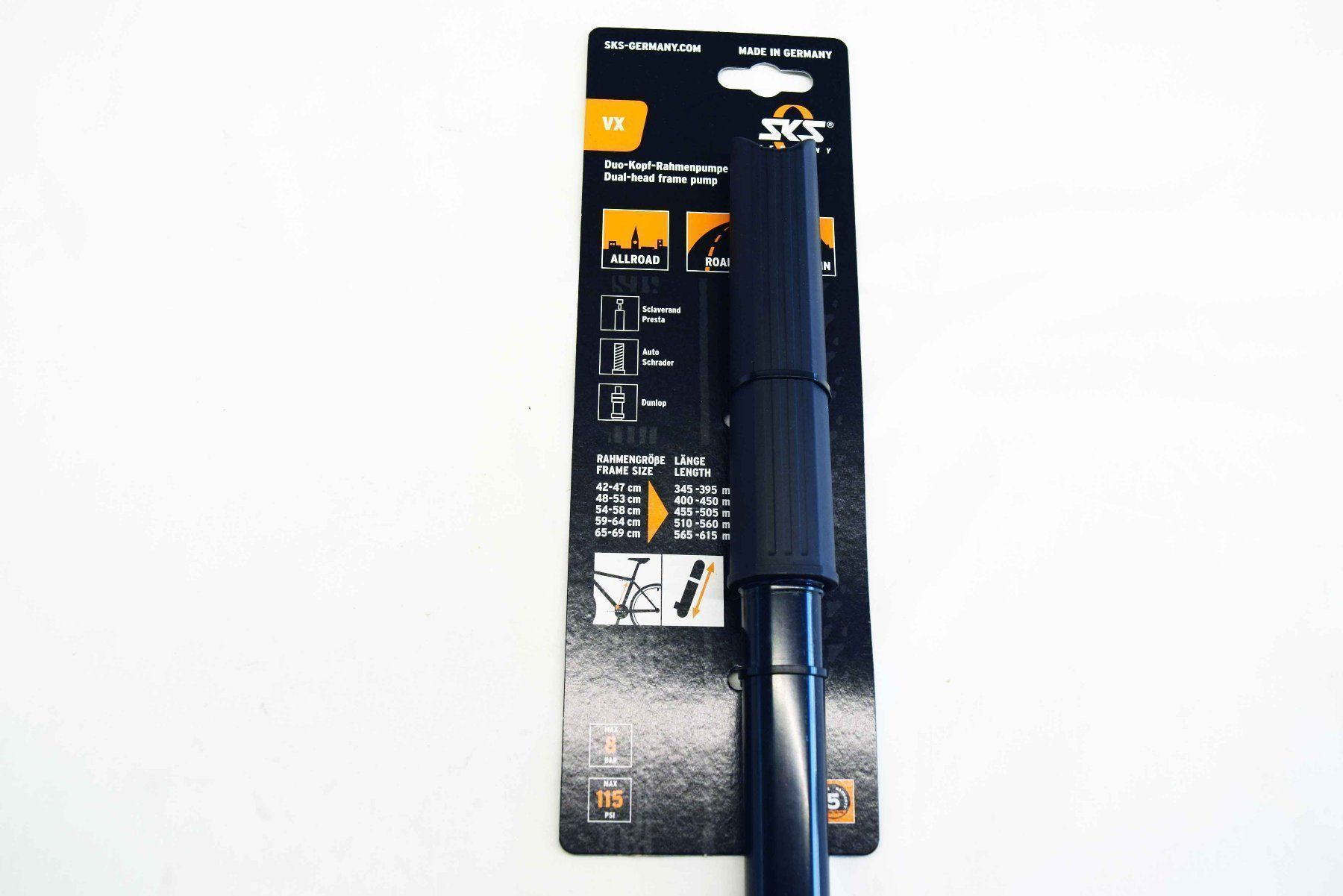 Pezzi di ricambio: SKS VX Rahmenpumpe schwarz 48-53 – Nuovo e nell'imballaggio originale da Luzern venduto da Cytwombly 1