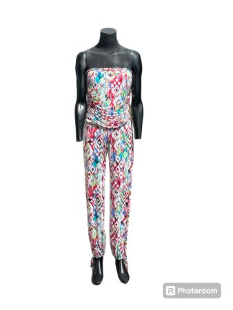 FIFILLES Jumpsuit bunt gemustert Gr. S/36