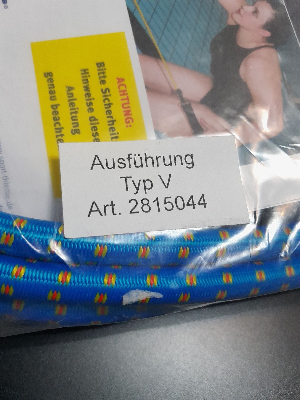 Hometrainer: Zugseil Aqua Spezial Typ V, mit Bauchgurt – Nuovo e nell'imballaggio originale da Grolley venduto da Montana78 1