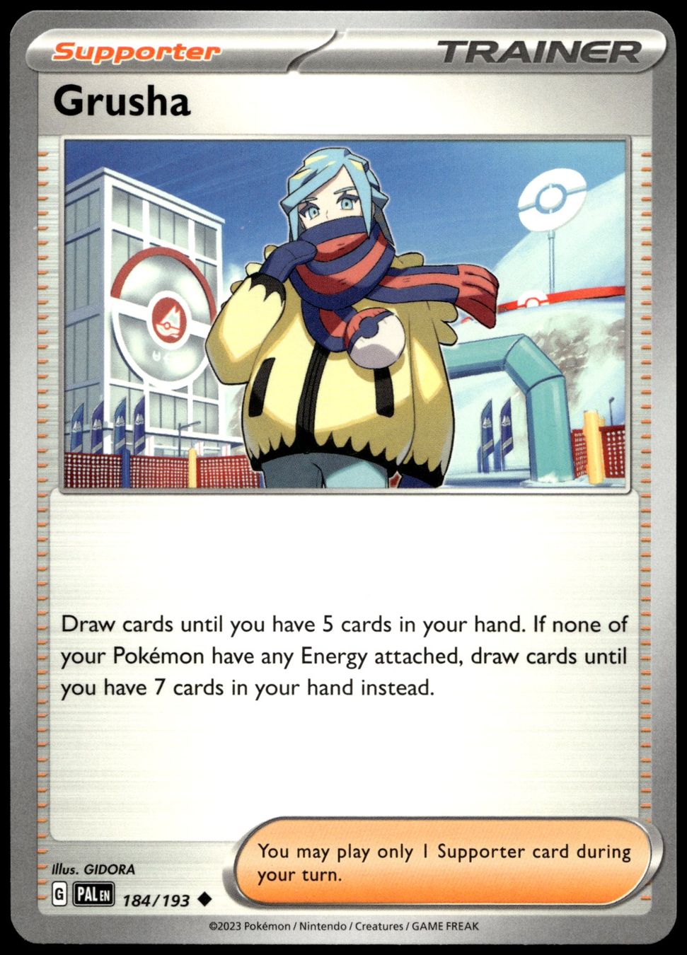 Pokémon Carte collezionabili: Pokémon Grusha 184/193 EN SV02: Paldea Evolved – Usato da Le Mouret venduto da PokemonCards_CH