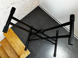 X-Keyboard-Ständer super stabil dank Kreuz-Klammer, neu