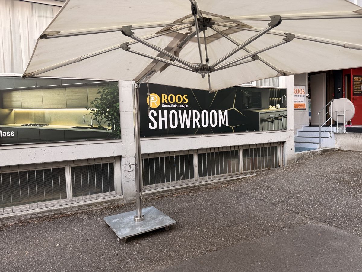 Sonnenschirme: Tucci Schirm 300/300 mit Sockel – Gebraucht aus Luzern von Emelie77 4