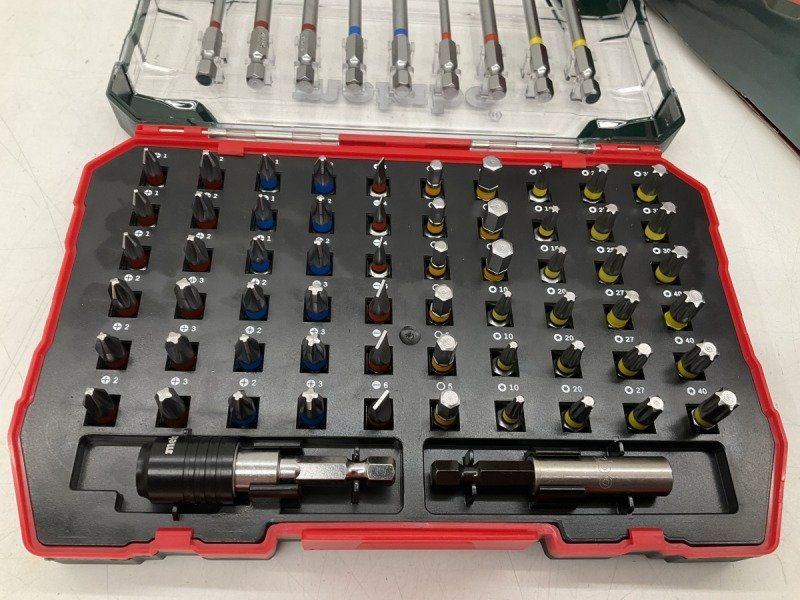 Metabo Tutti gli attrezzi: Metabo Bit-Set 71-teilig // NEU – Nuovo e nell'imballaggio originale da Dübendorf venduto da zue_jz2m