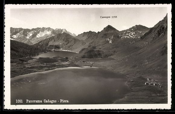 Cartoline postali: AK Cadagno-Piora, Panorama – Usato da Berlin venduto da bartko-reher
