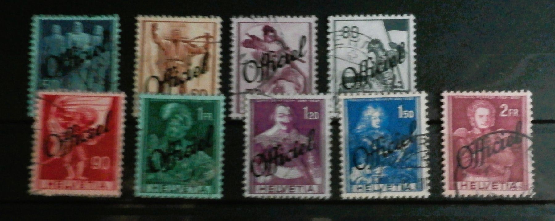 Alle Briefmarken: CH 1942 Bundesverwaltung – Gebraucht aus Kehrsatz von Bernherb2