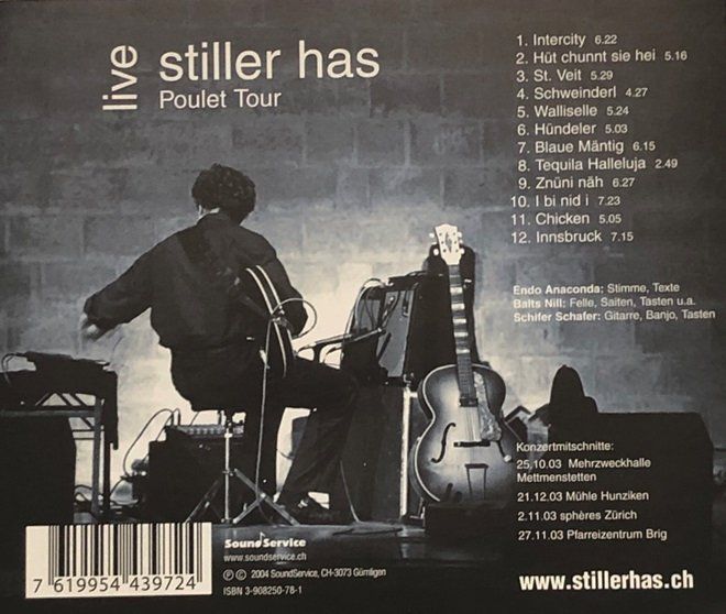 CD: Stiller Has – Poulet Tour – Usato da Grüningen venduto da azulverde 1