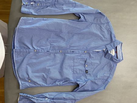 Paul Kehl Slim Fit Hemd Gr. S blau gemustert wie neu ☀️ (56)
