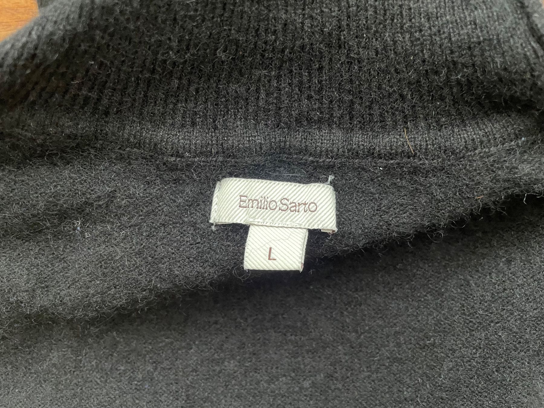 Maglioni & Felpe: Schwarzer Kaschmir Rollkragenpullover, Emilio Sarto, L – Nuovo (secondo la descrizione) da Unteriberg venduto da fae_2gz2 2