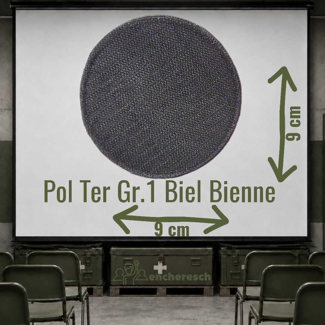 Placchette & Badge: Patch - Badge [Pol Ter Gr.1 Biel Bienne] – Nuovo (secondo la descrizione) da Bière venduto da encheresch 1