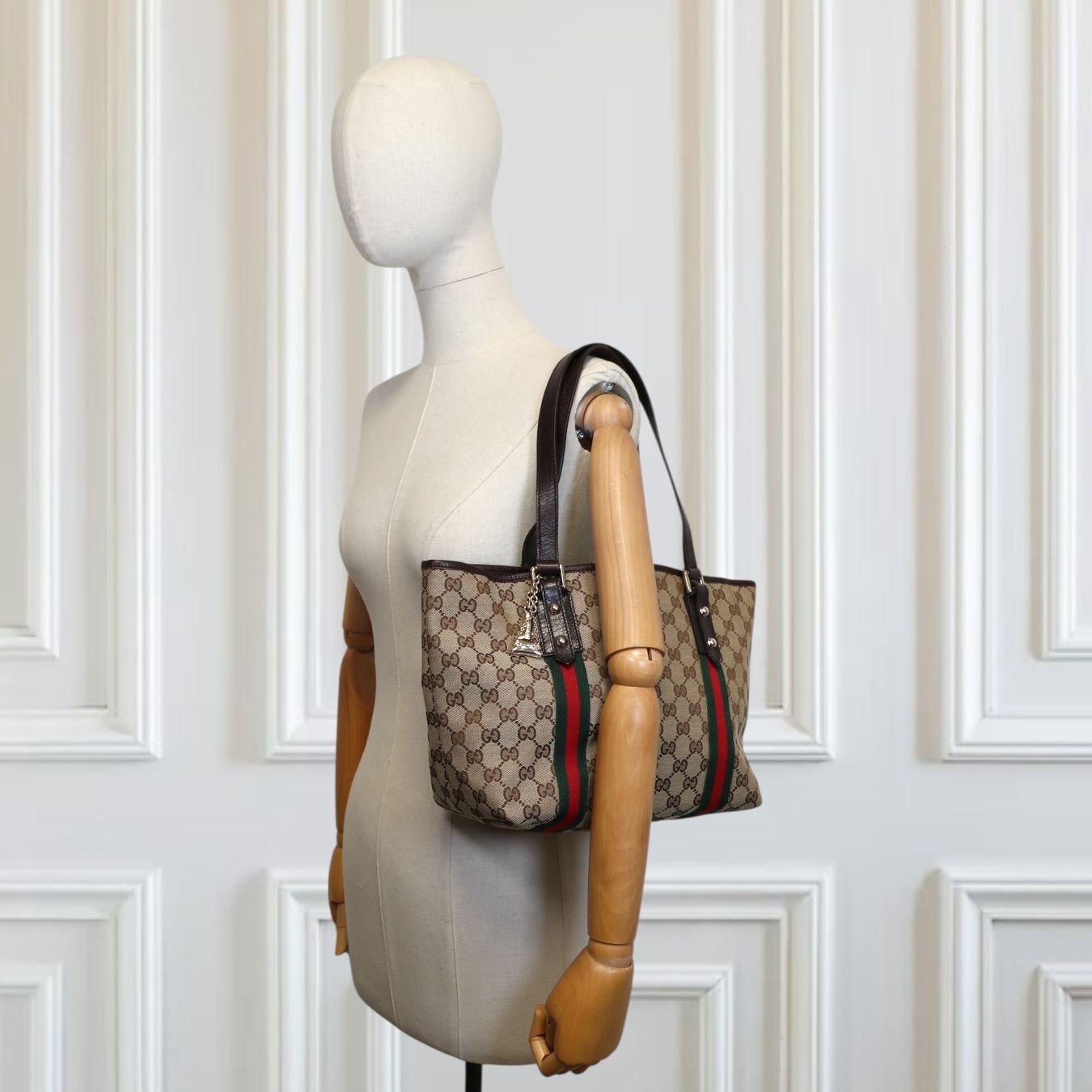 Gucci Borse da donna: Gucci Sherry GG Shopper – Usato da Binningen venduto da Designerlabels 1